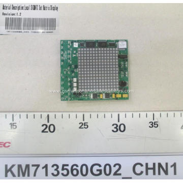 KM713560G02 KONE COP SIGMATC Dot Matrix Display Board